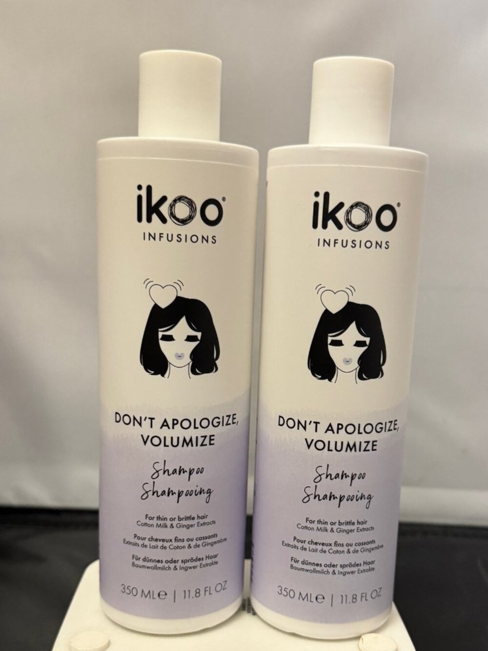 2 bottles - Ikoo Volumizing Shampoo